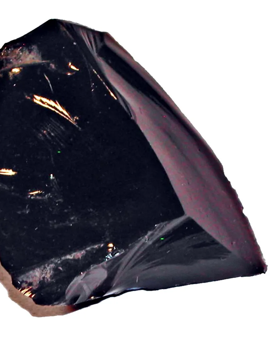 Pierre brute illustrant Obsidienne